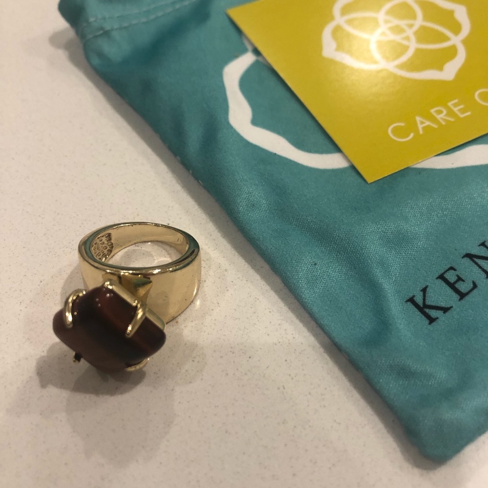 Kendra Scott eye of tiger ring